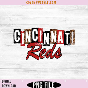 Cinci Reds Leopard PNG