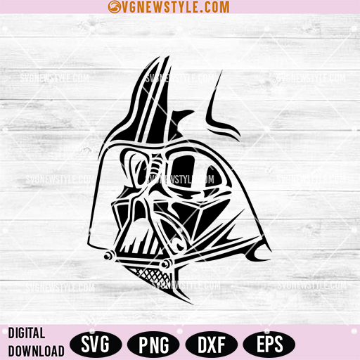 Darth Vader SVG cut file, Star Wars SVG, Png, Digital File for Crafts 1 Darth Vader SVG cut file