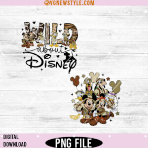Two Sided Disney Animal Kingdom Png, Disney Safari PNG, Instant Download for Shirts