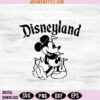 Mickey Mouse Disneyland SVG
