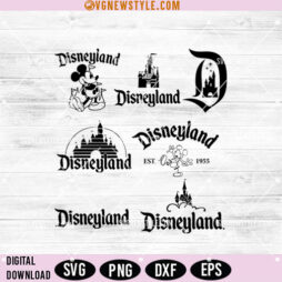 Disneyland Mickey Ears SVG Bundle