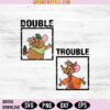 Double Trouble Svg Bundle