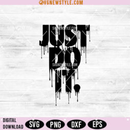 Just Do It Svg Silhouette