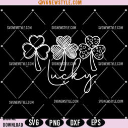 Lucky Shamrock SVG Cut File