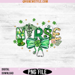 Nurse St Patricks day Png