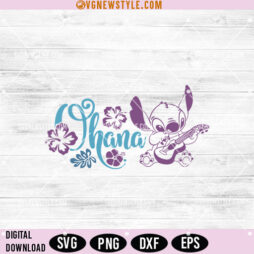 Lilo and Stitch Ohana SVG