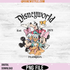 Retro Disneyworld Florida Png