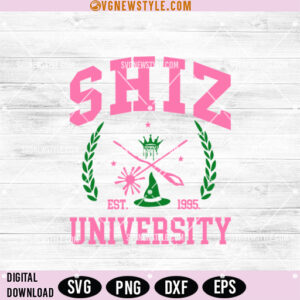 Shiz University Svg, Wicked Musical Inspired SVG, Png, Cut File for Cricut