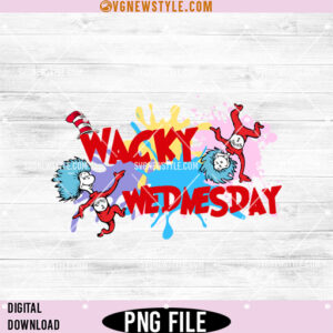 Wacky Wednesday Retro Png