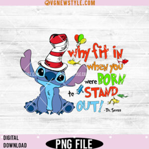 Why Fit When You Were Born To Stand Out PNG