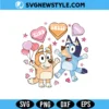 Blueeyy and Bingoo Sweet Cute Balloons SVG