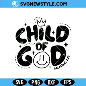 Child of God Kids SVG
