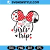 Mouse Girls Trip Svg