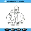 Pope Francis svg, Papal Line Drawing Svg, Png, Digital Download 3 Pope Francis svg