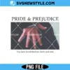 Pride and Prejudice Hand Flex Png