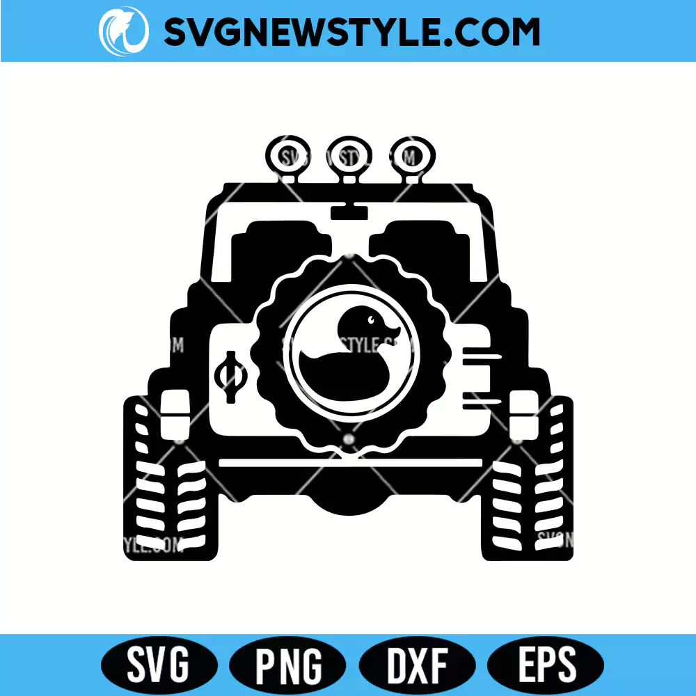 American Offroad Duck Svg, 4x4 Duck SVG, Png, Instant Download 1 American Offroad Duck Svg
