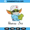 Baby Yoda Nurse Life Svg