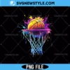 Basketball Drip PNG, Basketball game day Png, Instant Digital Download 3 Basketball Drip PNG