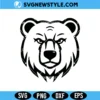 Bear Head Svg