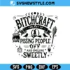 Bitch craft Funny Halloween Svg, Funny Witch SVG, PNG, Digital Download 2 Bitch craft Funny Halloween Svg