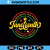 Celebrate Juneteenth SVG PNG Files