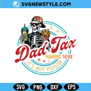 Dad Tax SVG