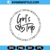 Girl's Trip 2025 Svg