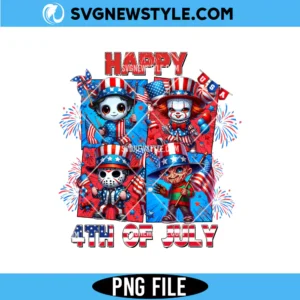 Horror Characters 4th Of July Png