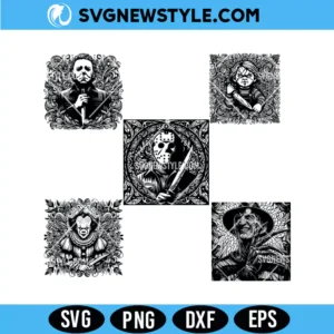 Halloween Horror Svg Bundle