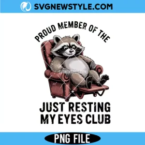 Just Resting My Eyes Png