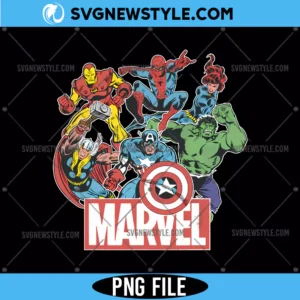 Marvel Avengers Team Png