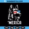 Merica German Shepherd Svg