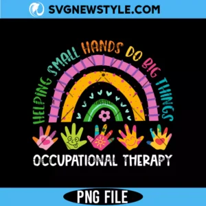 Occupational Therapy Png, OT PNG for Cricut, Digital Download