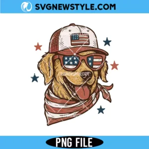 Patriotic Dog PNG