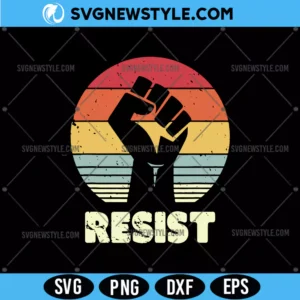 Resist Svg Png