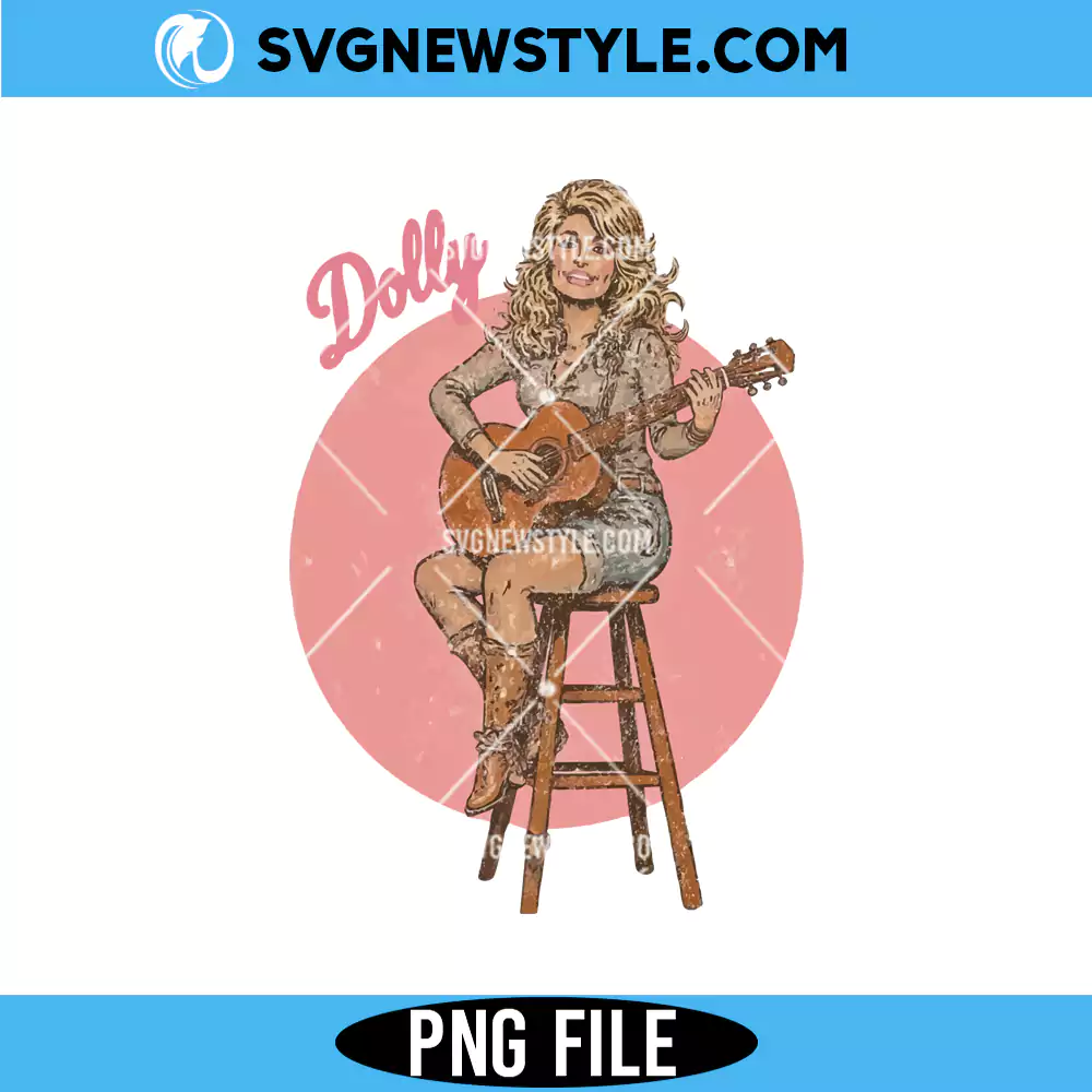 Dolly Parton Clipart PNG, Country Girl PNG, Sublimation Clipart for Cricut & Silhouette 1 Dolly Parton Clipart PNG