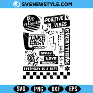 Retro Mental Health Awareness SVG