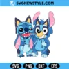 Stitch and Bluey Svg