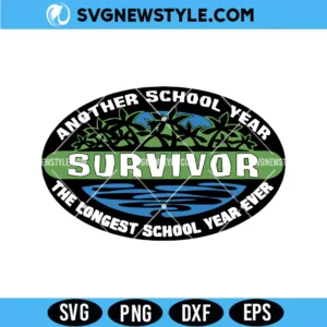 Survivor Longest School Year Ever Svg