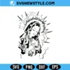 Mother Mary Svg
