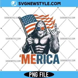 Bigfoot Merica Png