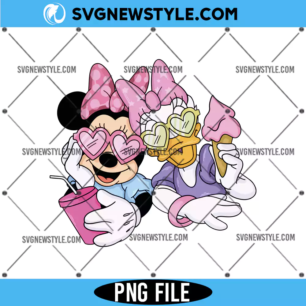 Disney Besties PNG, Minnie And Daisy PNG, Instant Download for Cricut 1 Disney Besties PNG