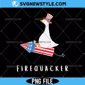 Firefighter Goose PNG