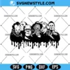 Halloween Horror Characters SVG, Digital Download SVG, PNG, DXF, EPS for Cricut and Silhouette 2 Halloween Horror Characters SVG