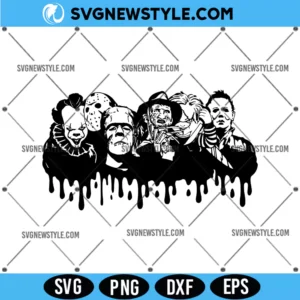 Halloween Horror Characters SVG