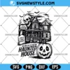 Haunted house SVG PNG