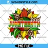 Juneteenth Sunflower Png Sublimation