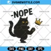 No Kings in America Black Cat Svg