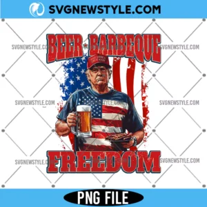 President Trump 4th of July PNG
