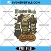 Monster Mash Halloween PNG File, Horror Halloween Sublimation, Digital Download 3 Monster Mash Halloween PNG File